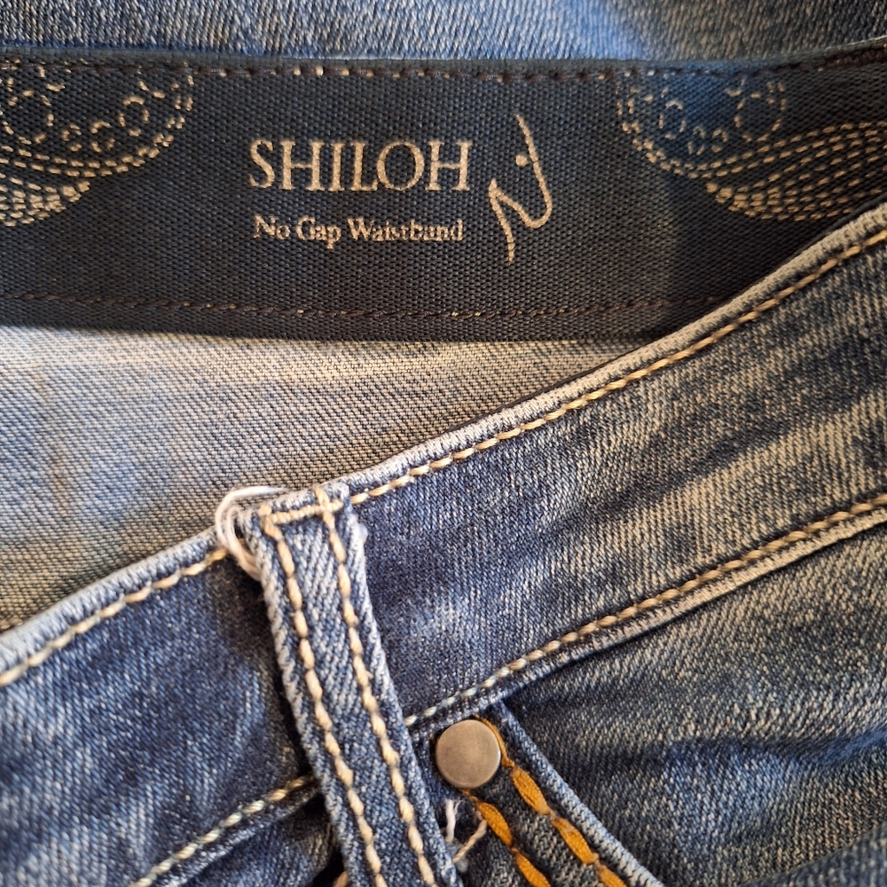 Wrangler Shiloh Distressed Straight Leg Jeans Sz 29 Tall *Y - Picture 5 of 6